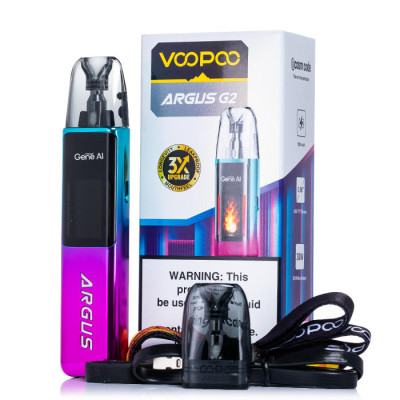 Voopoo Argus G2 Pod Kit 1000 Peachy Beige (Бежевий, з картриджем) Багаторазовий POD